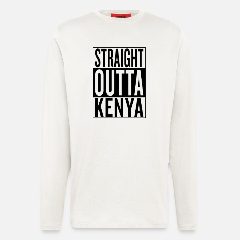 Kenya - Langarmshirt - made by SPREAD  - OFF WHITE