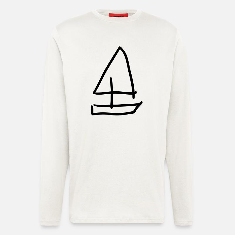 sailing - Longsleeve - made by SPREAD  - OFF WHITE