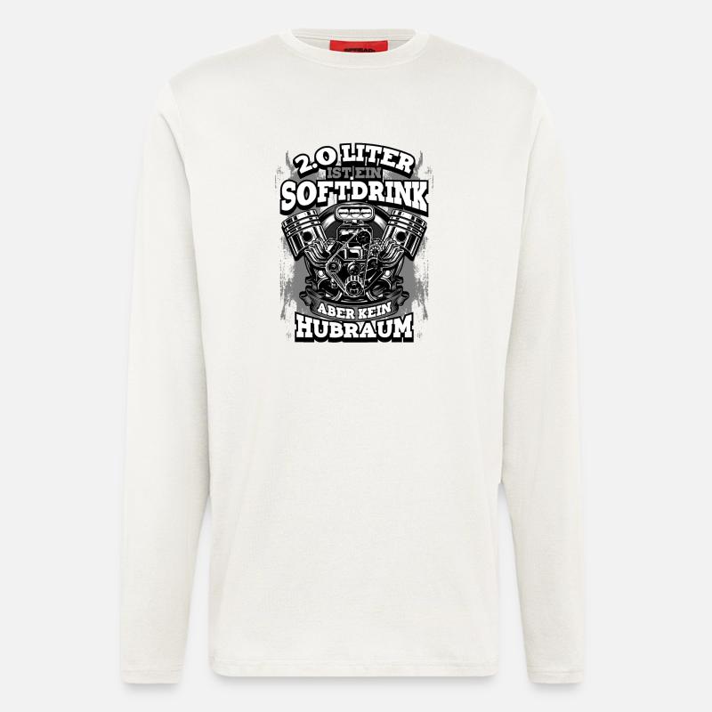 2.0 hat ein Softdrink - Langarmshirt - made by SPREAD  - OFF WHITE
