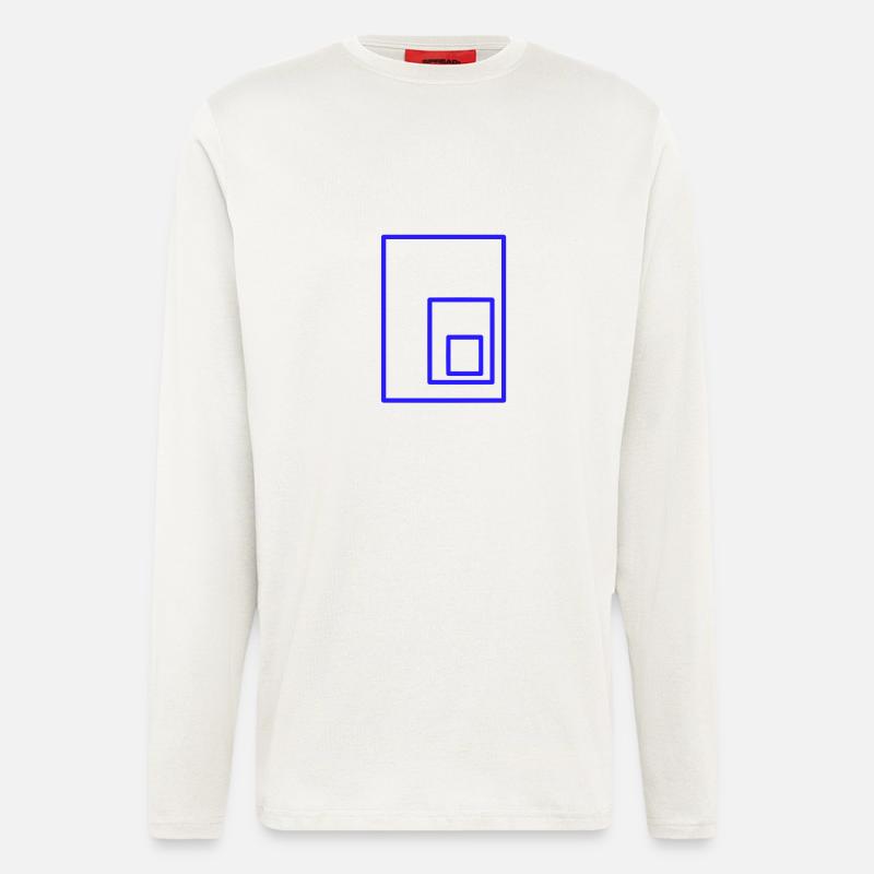 rectangles - Longsleeve - made by SPREAD  - OFF WHITE
