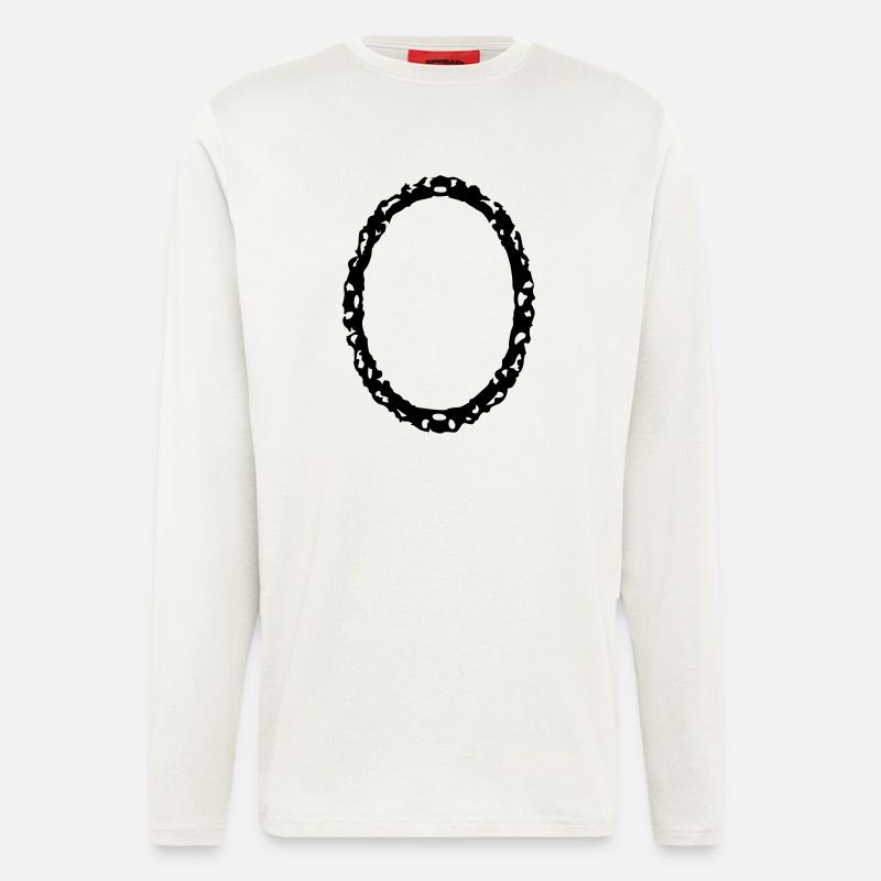 frame1_vec_1de - Manches longues bio décontracté fabriqué en UE - OFF WHITE