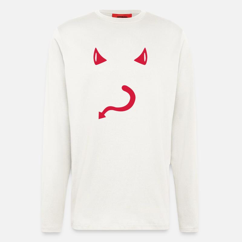 Teufel - Langarmshirt - made by SPREAD - OFF WHITE