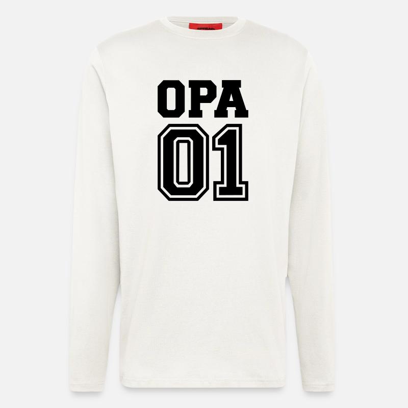 Opa - Langarmshirt - made by SPREAD  - OFF WHITE