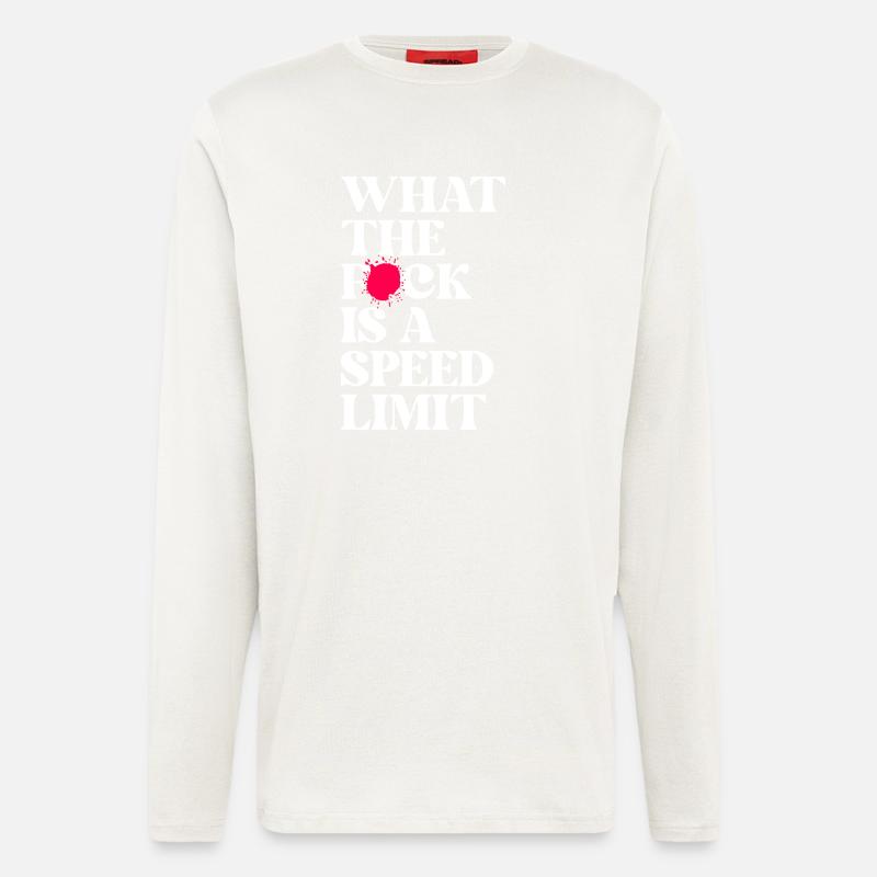 Auto - Langarmshirt - made by SPREAD - OFF WHITE