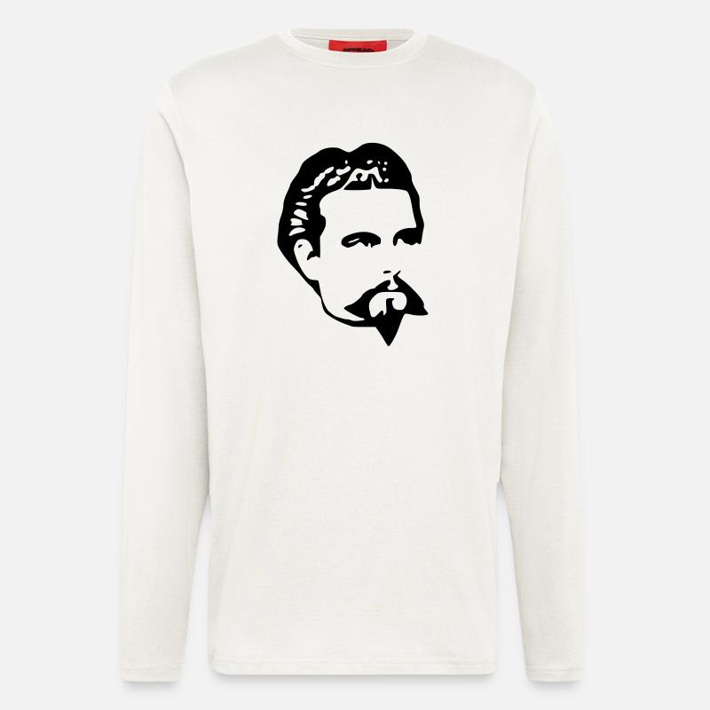 Ludwig II - Langarmshirt - made by SPREAD  - OFF WHITE