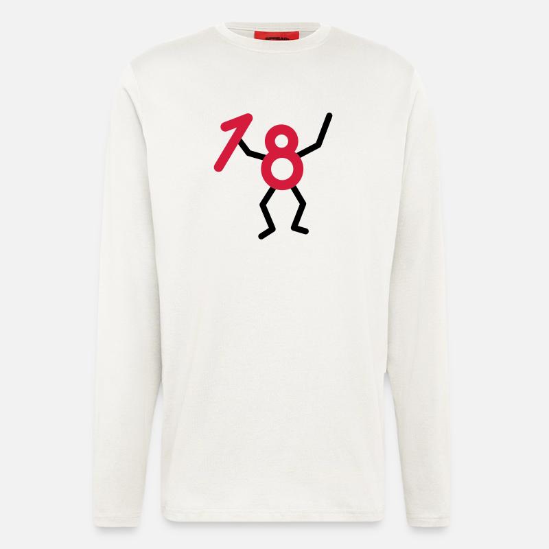 Endlich18 ! - Langarmshirt - made by SPREAD  - OFF WHITE