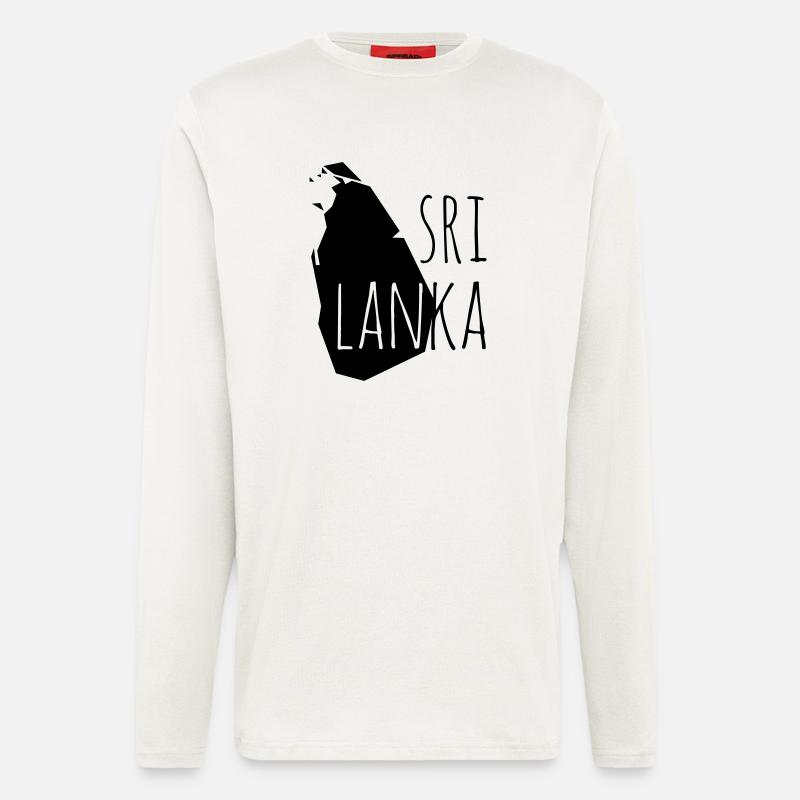 sri lanka - Langarmshirt - made by SPREAD  - OFF WHITE