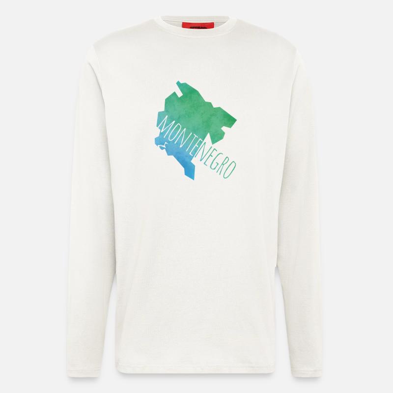 montenegro - Langarmshirt - made by SPREAD  - OFF WHITE
