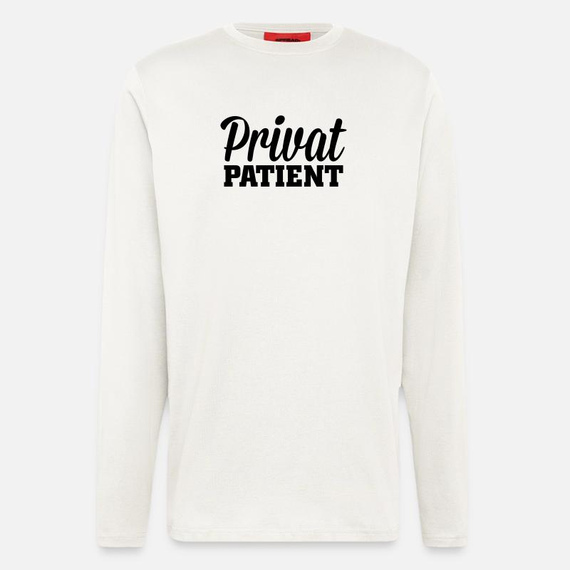 Privatpatient - Langarmshirt - made by SPREAD  - OFF WHITE