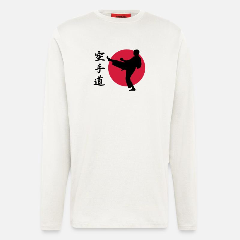 Karate - Langarmshirt - made by SPREAD  - OFF WHITE