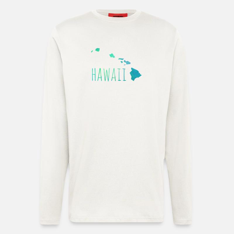 hawaii - Langarmshirt - made by SPREAD  - OFF WHITE