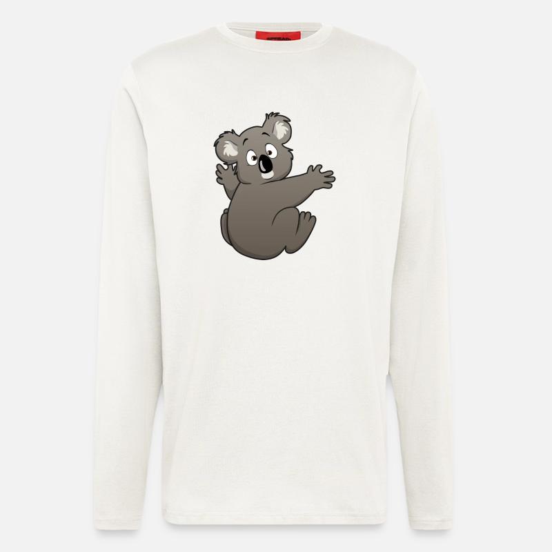 Koala Bär - Langarmshirt - made by SPREAD  - OFF WHITE