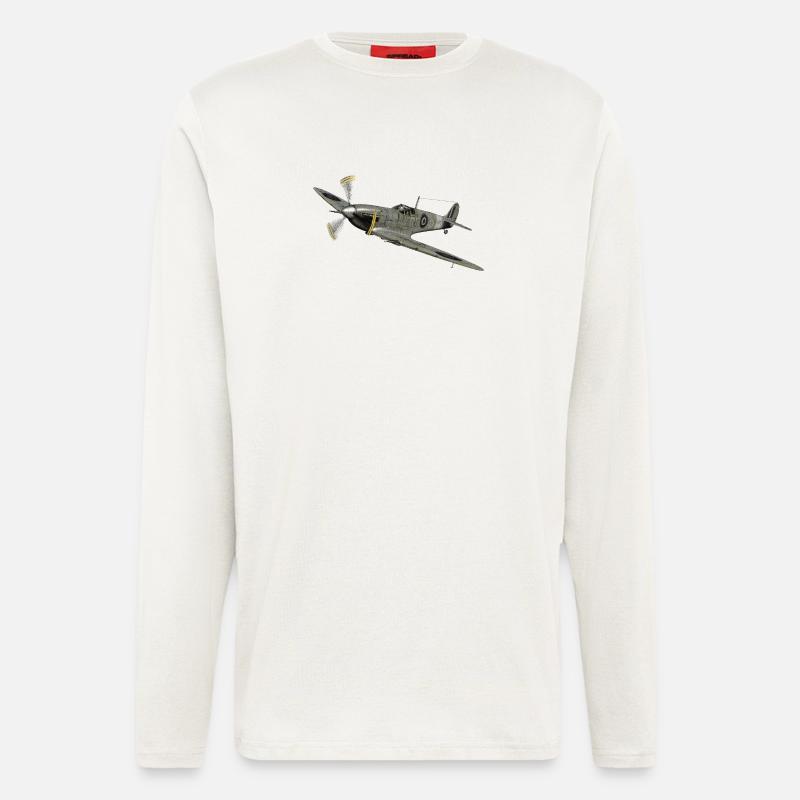 Spitfire - Langarmshirt - made by SPREAD  - OFF WHITE