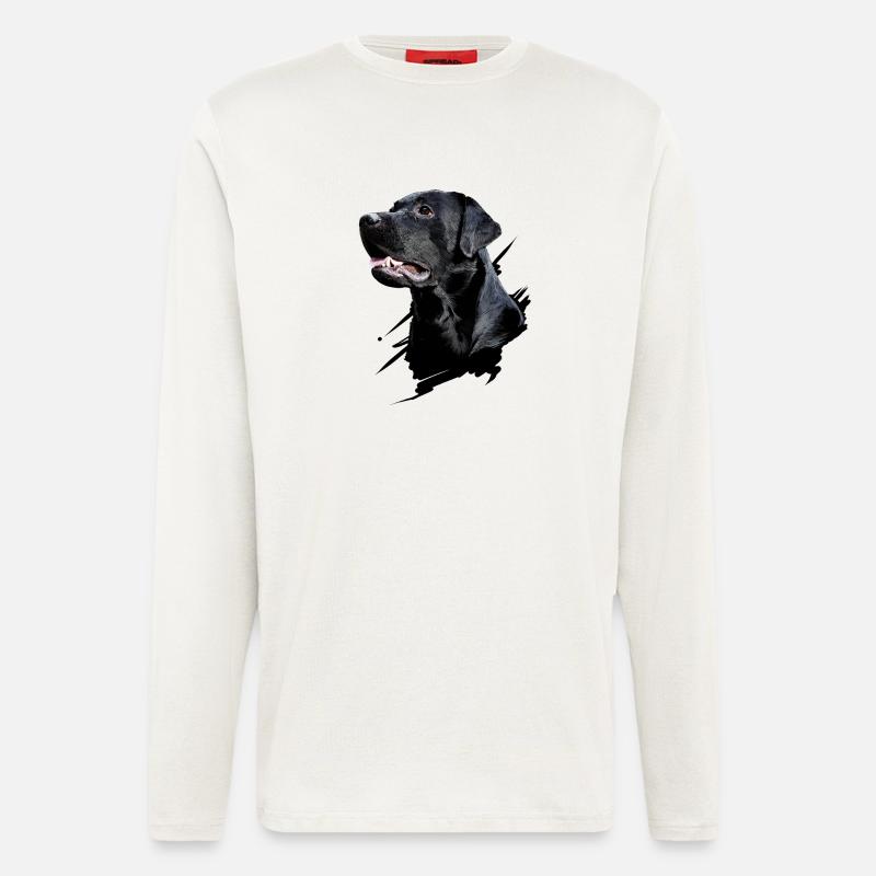 Labrador - Langarmshirt - made by SPREAD  - OFF WHITE