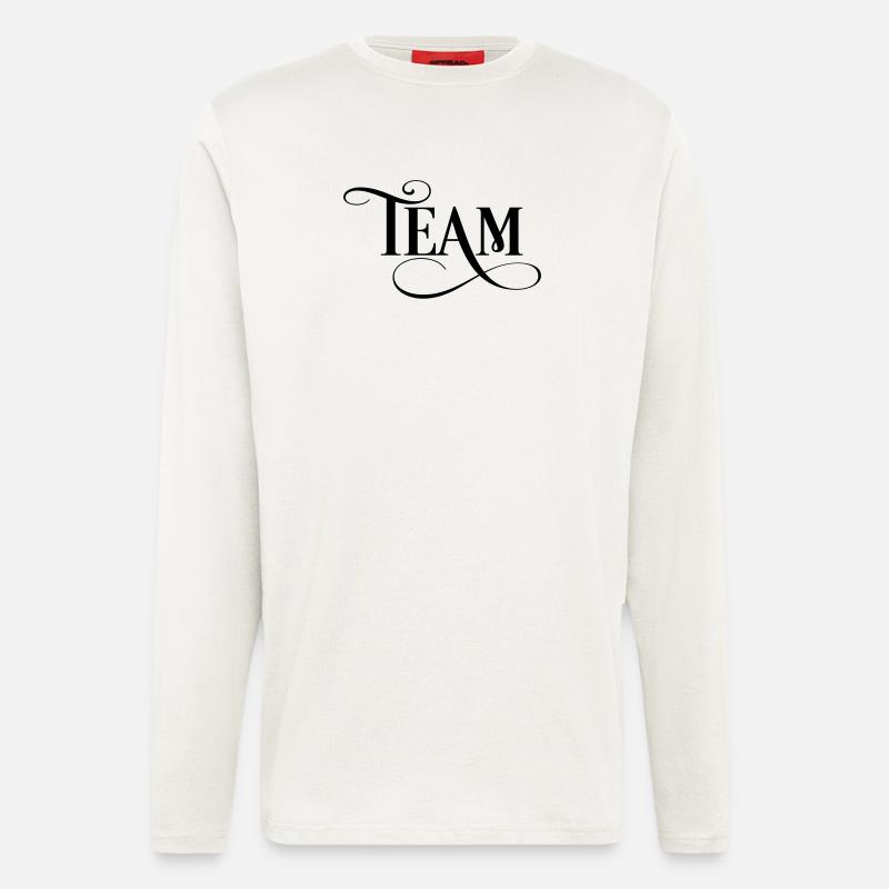 team - Longsleeve - made by SPREAD  - OFF WHITE