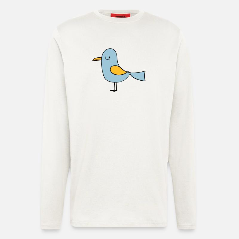 bird - Longsleeve - made by SPREAD  - OFF WHITE