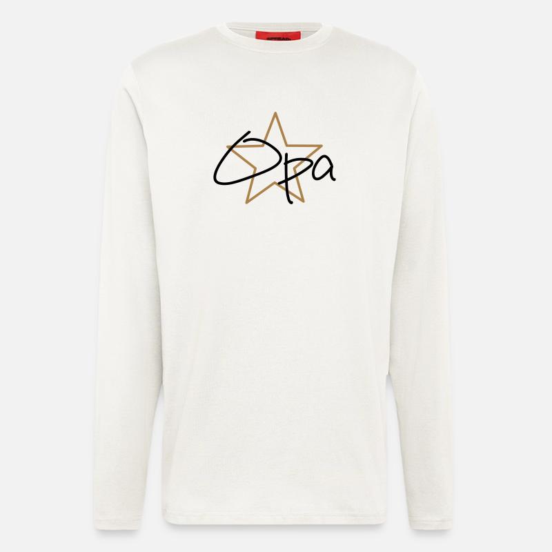 bester Opa - Langarmshirt - made by SPREAD  - OFF WHITE