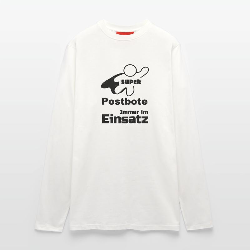 Super Postbote Geschenk Langarmshirt - made by SPREAD 