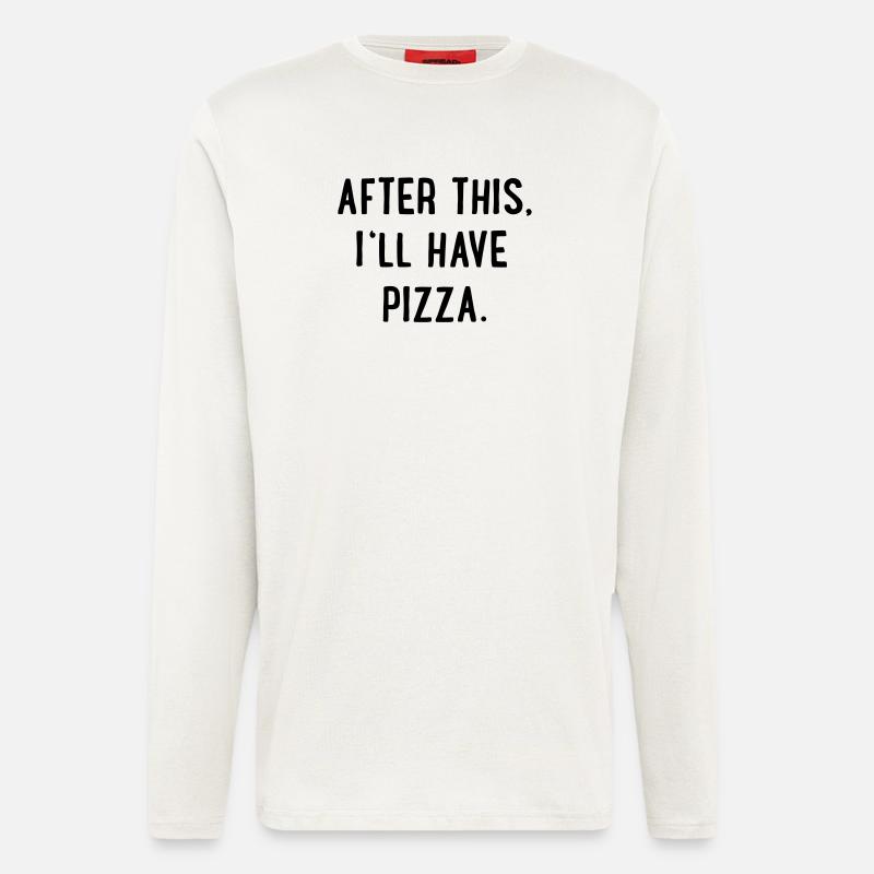 pizza - Longsleeve - made by SPREAD  - OFF WHITE