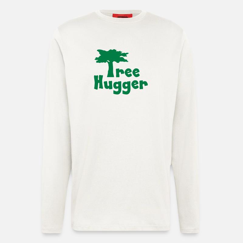 Tree Hugger - Longsleeve - made by SPREAD  - OFF WHITE