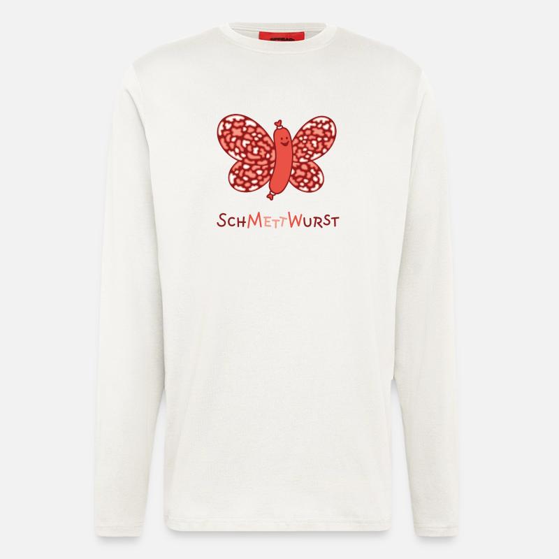 SchMettWurst - Langarmshirt - made by SPREAD  - OFF WHITE