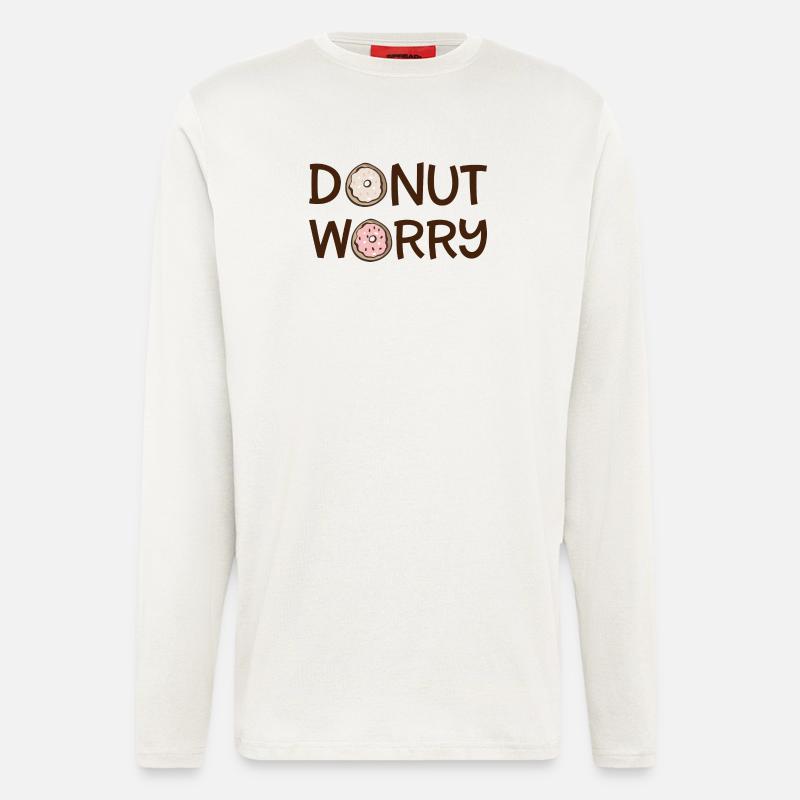 Donut worry - Langarmshirt - made by SPREAD  - OFF WHITE