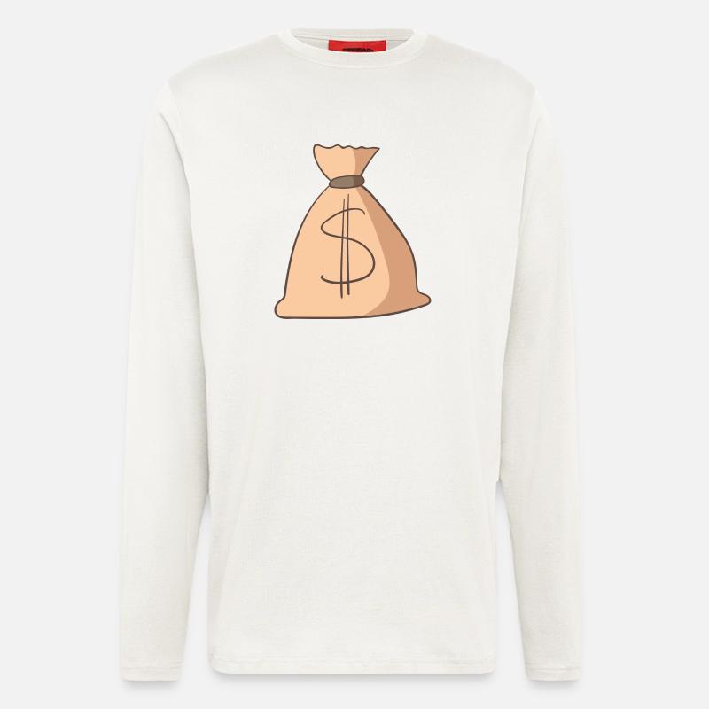 Geld - Langarmshirt - made by SPREAD  - OFF WHITE