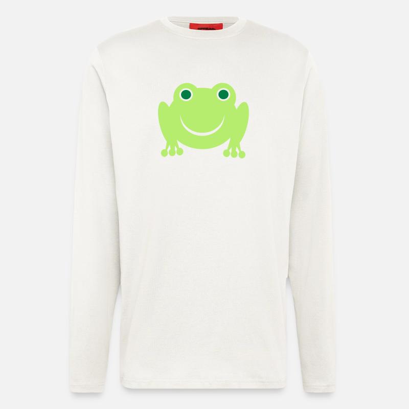 Frosch - Langarmshirt - made by SPREAD  - OFF WHITE