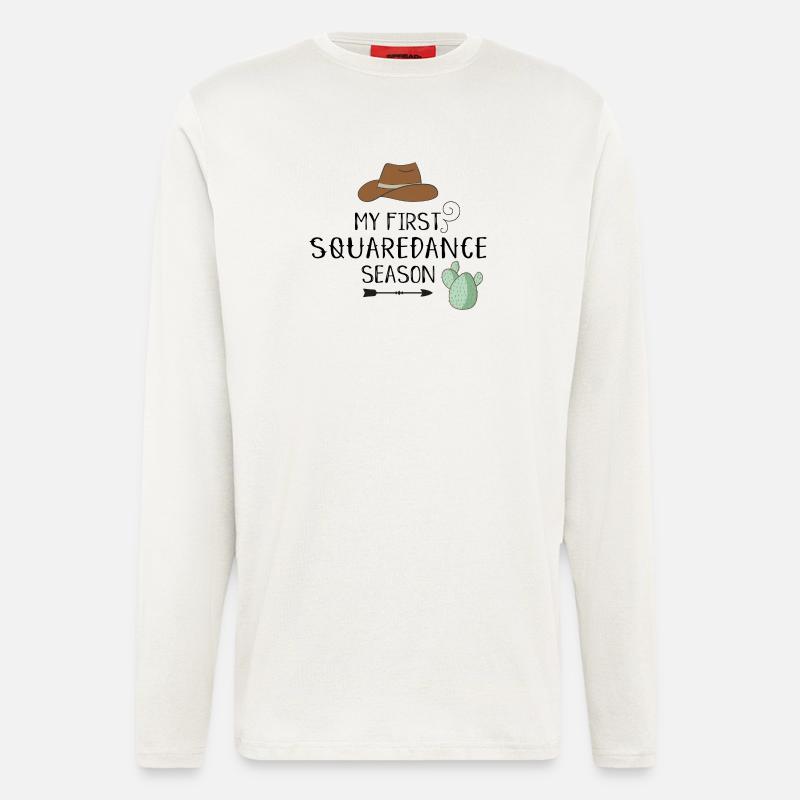Square Dance - Longsleeve - made by SPREAD - OFF WHITE