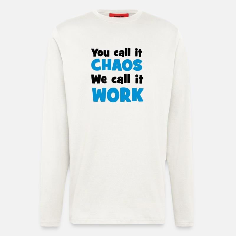Chaos - Langarmshirt - made by SPREAD  - OFF WHITE