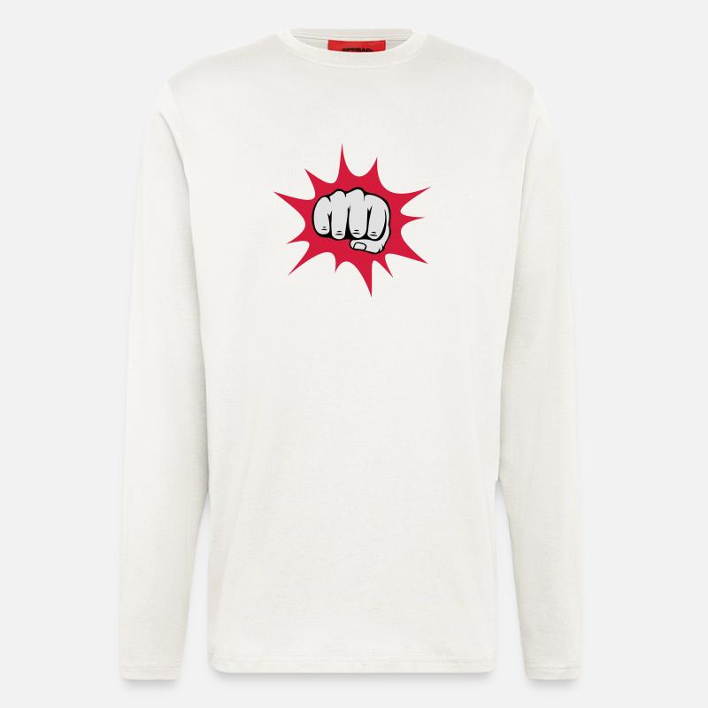 6061912 121799990 Faust - Langarmshirt - made by SPREAD - OFF WHITE
