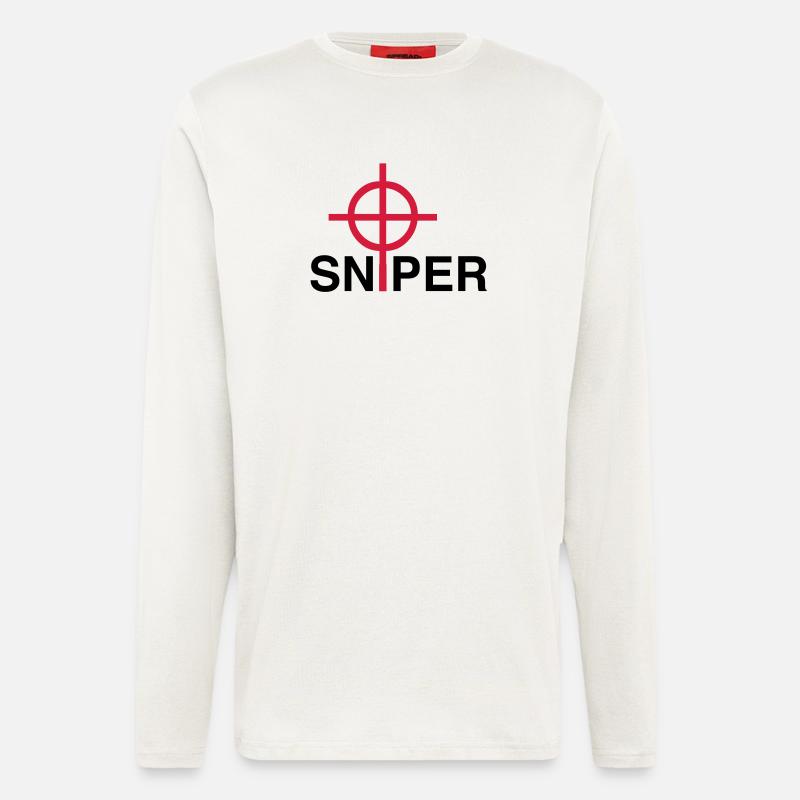 Sniper - Longsleeve - made by SPREAD - OFF WHITE