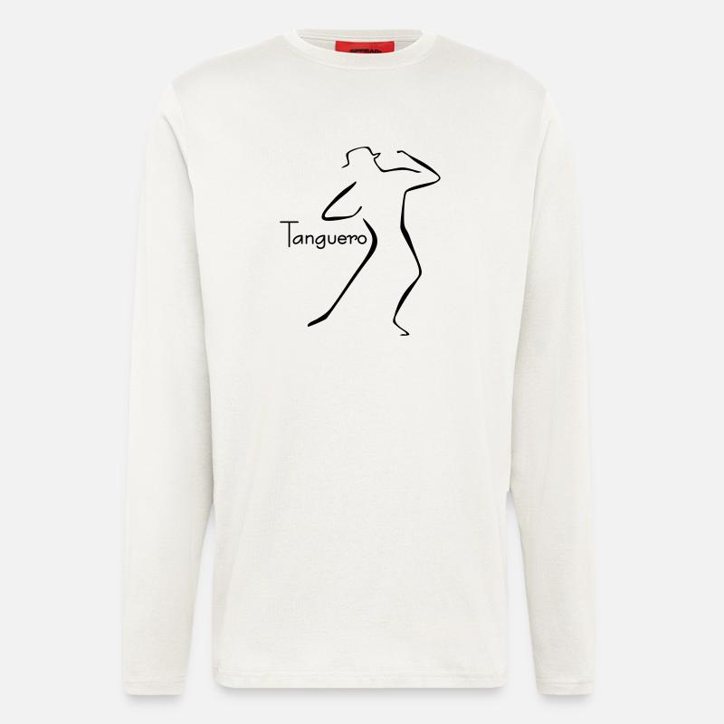 Tango-5 - Langarmshirt - made by SPREAD  - OFF WHITE