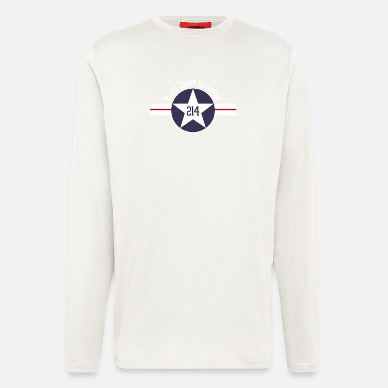 WMF 214 squadron - Longsleeve - made by SPREAD - OFF WHITE