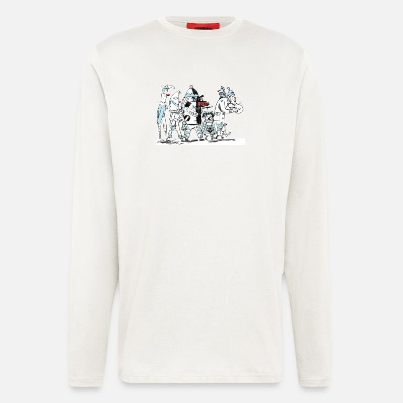 Rheinischer Karneval - Langarmshirt - made by SPREAD - OFF WHITE