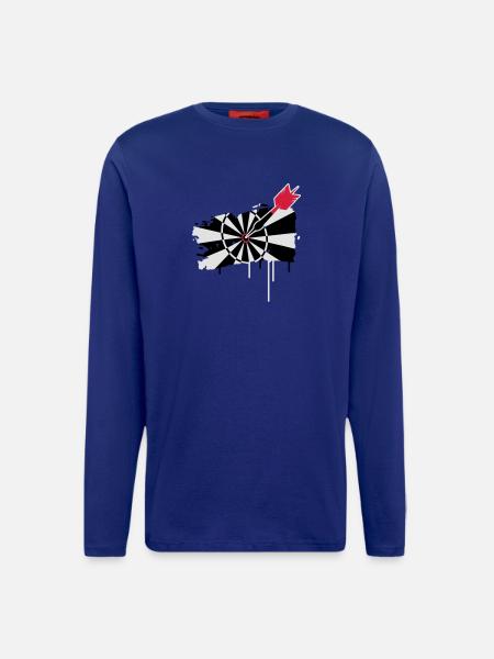 A dartboard with dart - Longsleeve - made by SPREAD - OFF WHITE