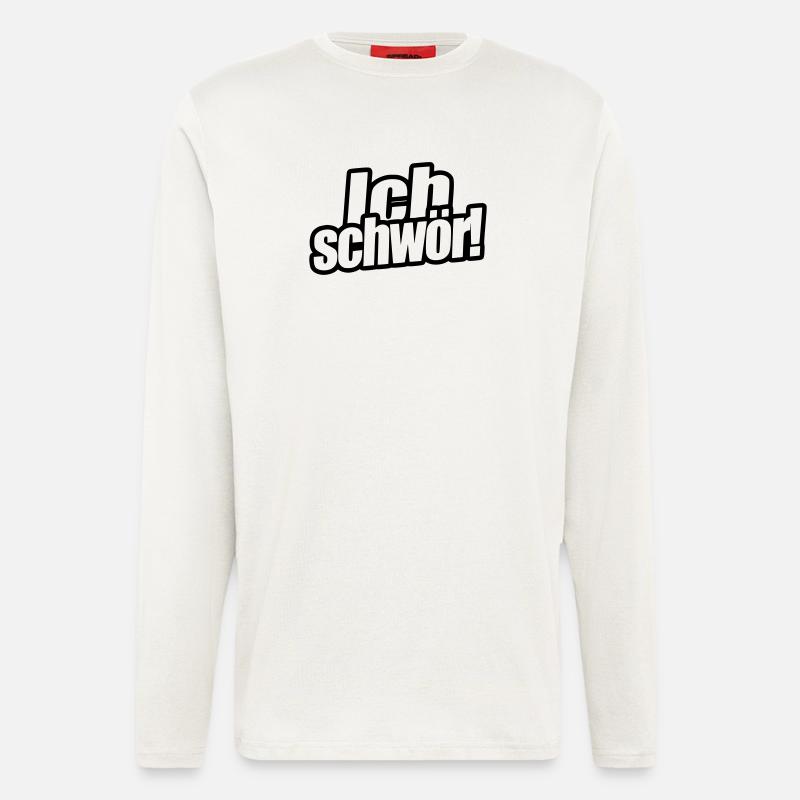 Ich schwör! - Langarmshirt - made by SPREAD  - OFF WHITE