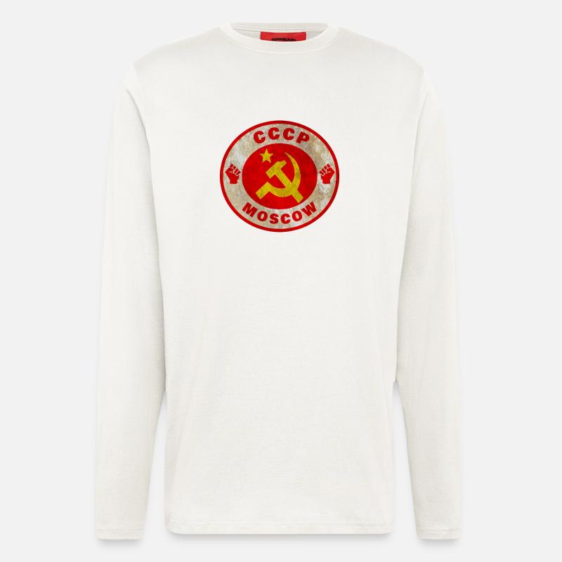 Soviet Union / Gift / Gift Idea - Longsleeve - made by SPREAD  - OFF WHITE