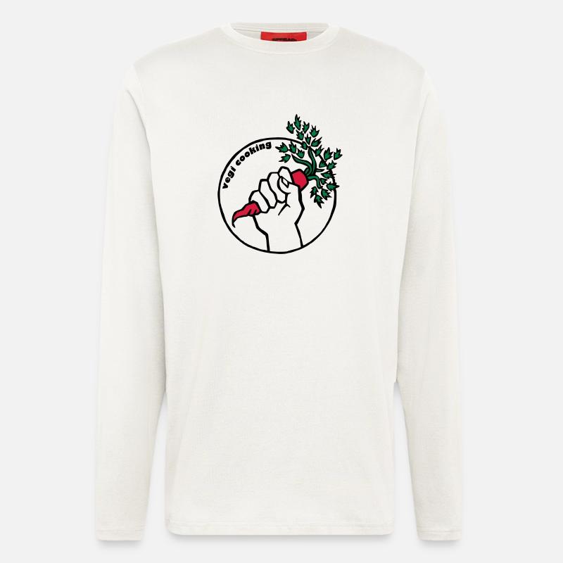 Vegan - Langarmshirt - made by SPREAD  - OFF WHITE