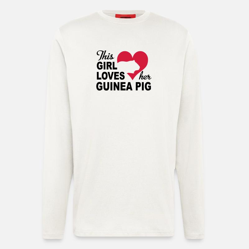 guinea pig - Longsleeve - made by SPREAD - OFF WHITE