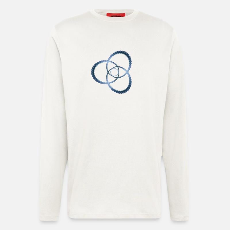 Atom - Cellular five - Langarmshirt - made by SPREAD  - OFF WHITE