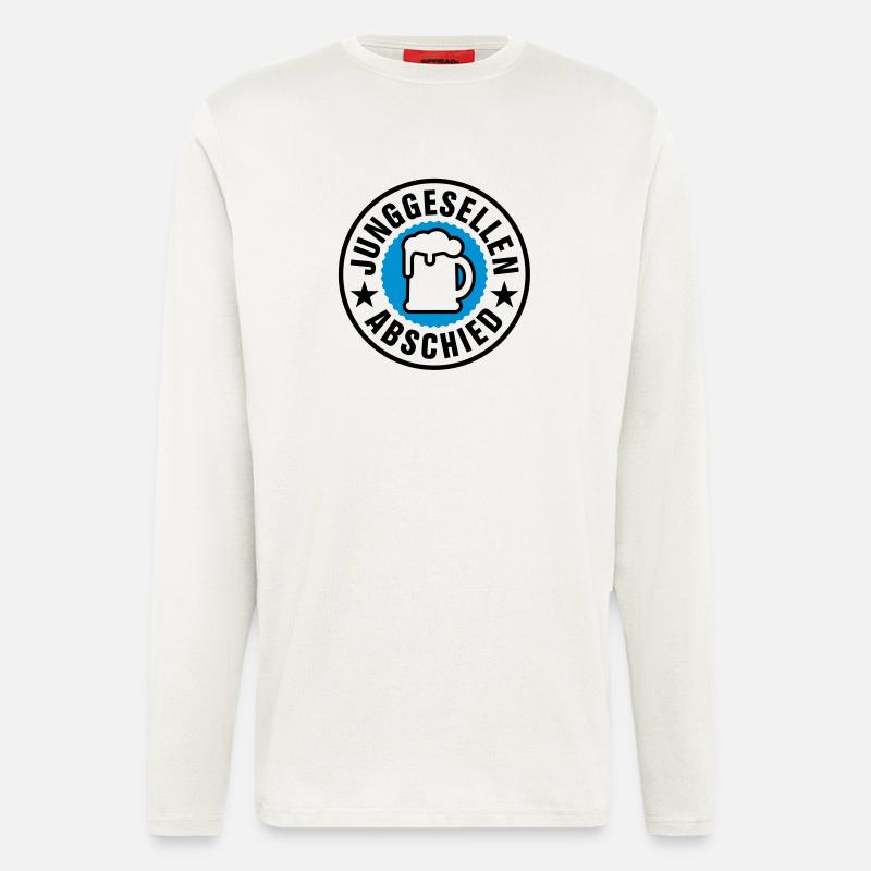 Junggesellenabschied - Langarmshirt - made by SPREAD  - OFF WHITE