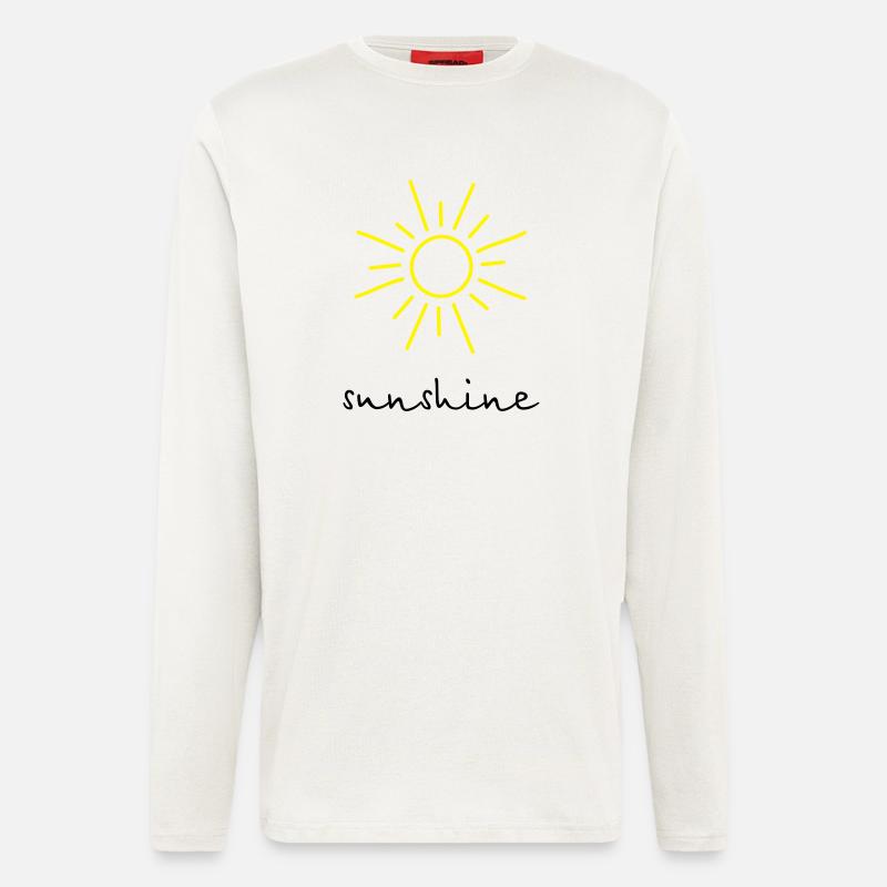 sunshine Sonne - Langarmshirt - made by SPREAD  - OFF WHITE