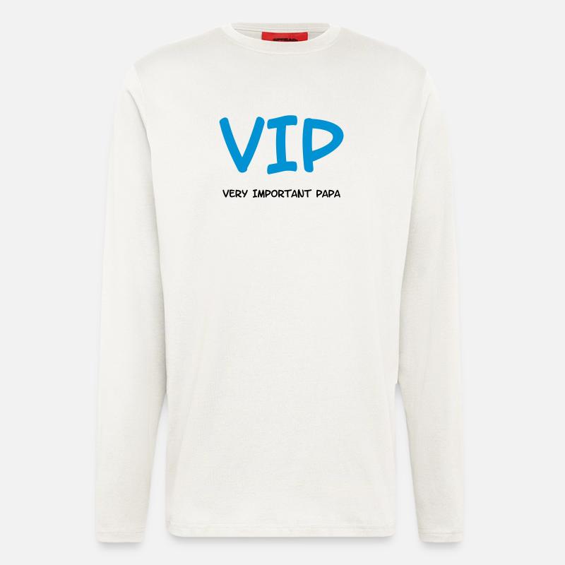 Very Important Papa :) - Langarmshirt - made by SPREAD  - OFF WHITE