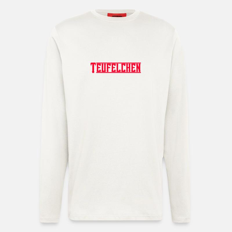 Teufelchen  - Langarmshirt - made by SPREAD  - OFF WHITE