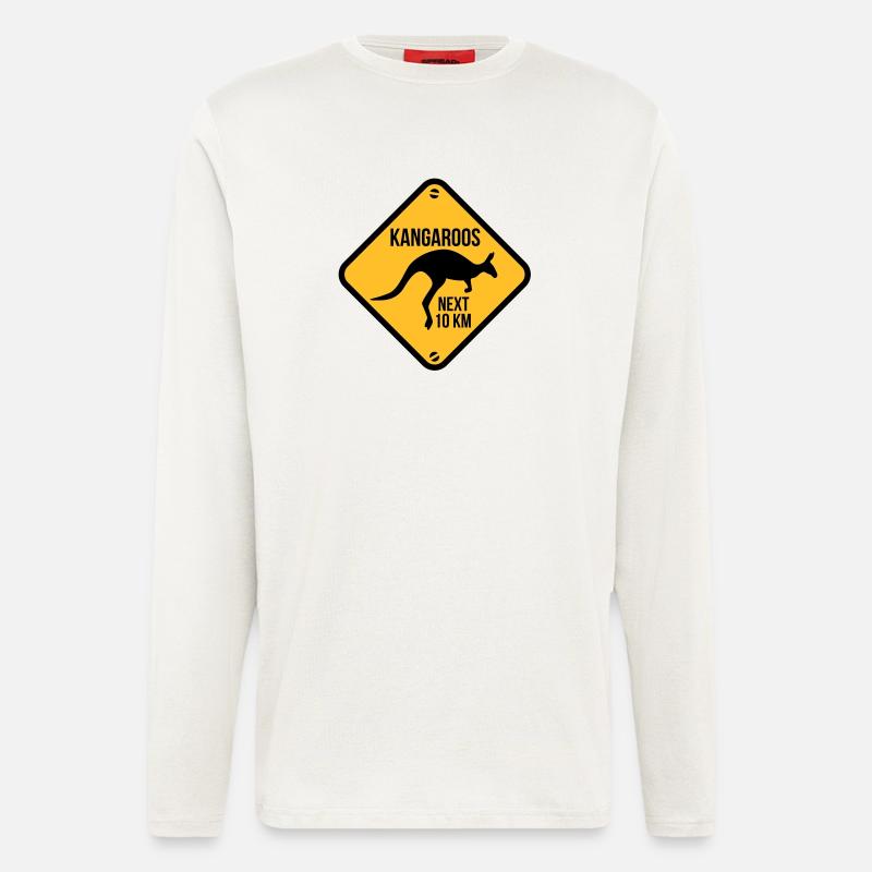 Australia - Australien - Langarmshirt - made by SPREAD  - OFF WHITE