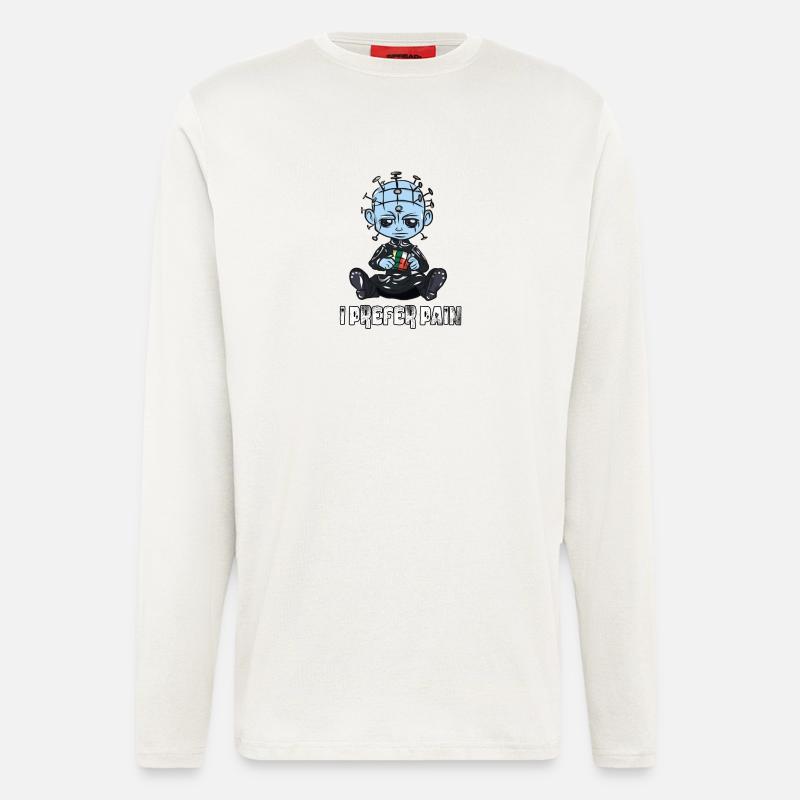 Pinhead Hellraiser Halloween - Longsleeve - made by SPREAD  - OFF WHITE