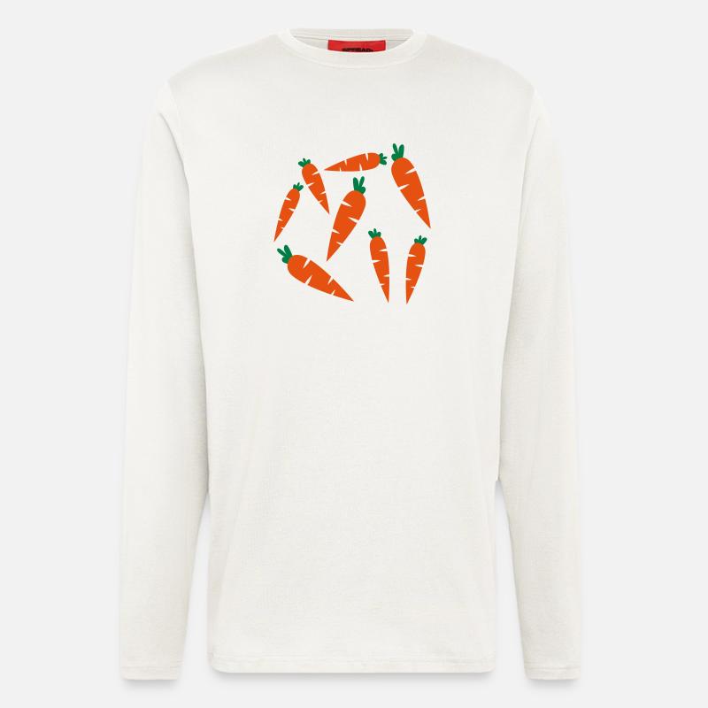 carrots - Langarmshirt - made by SPREAD - OFF WHITE