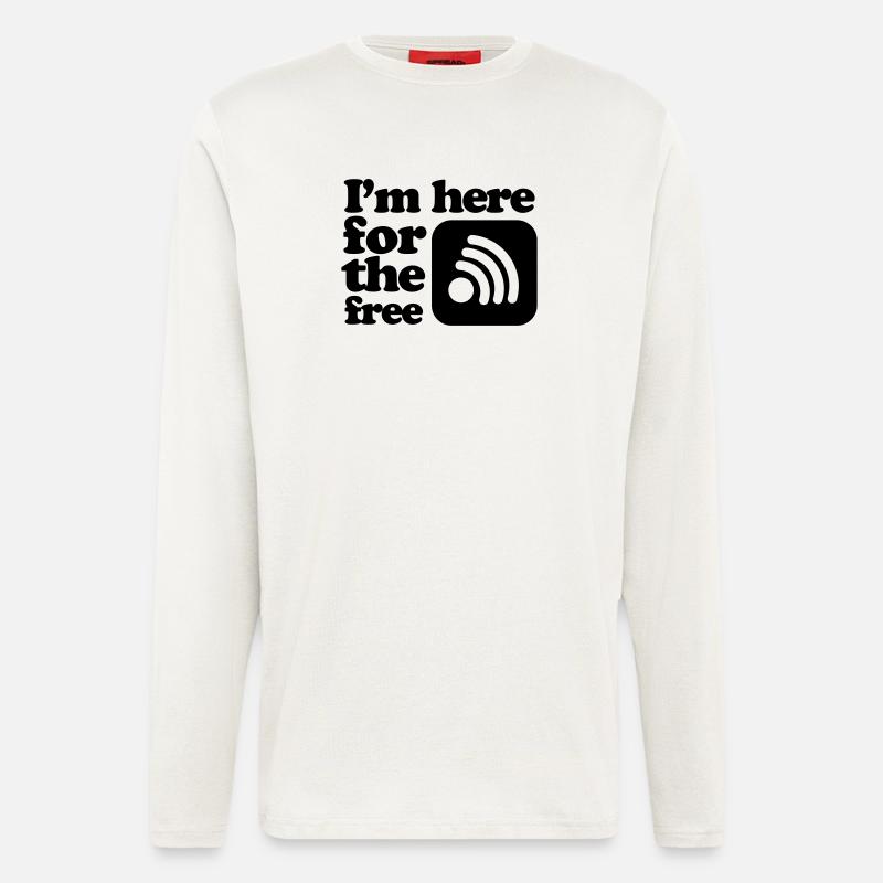 internet - Langarmshirt - made by SPREAD  - OFF WHITE