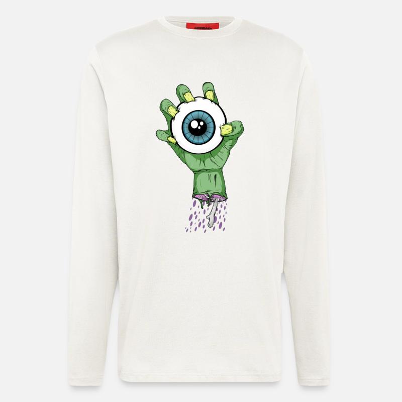 Zombie eye - Longsleeve - made by SPREAD  - OFF WHITE